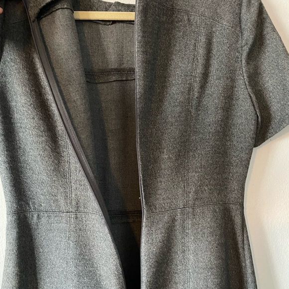 Zara Woman Gray Short Sleeve Mini Dress | S - Picture 8 of 9